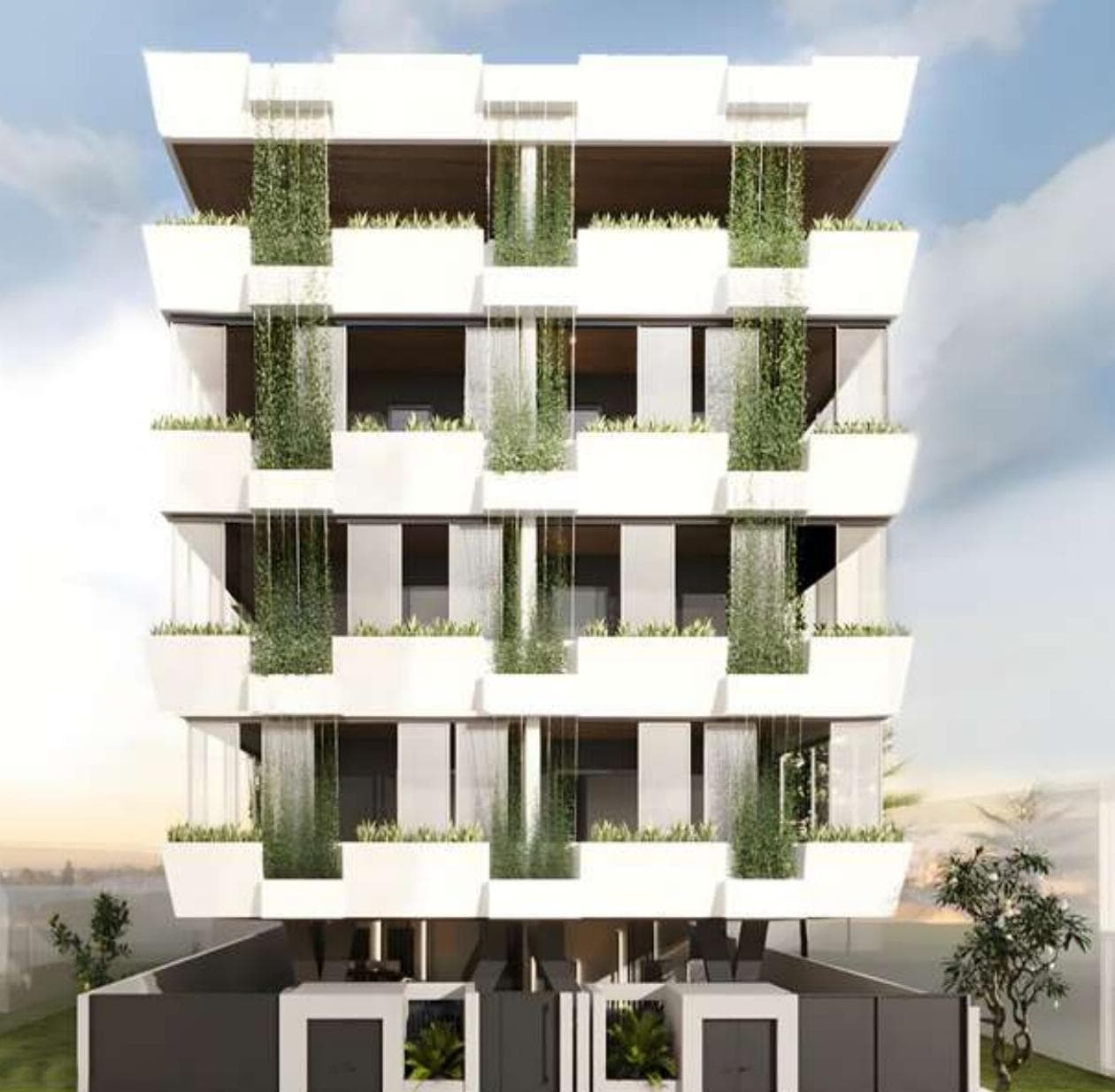 2-bedrooms apartments in Limassol, Cyprus.