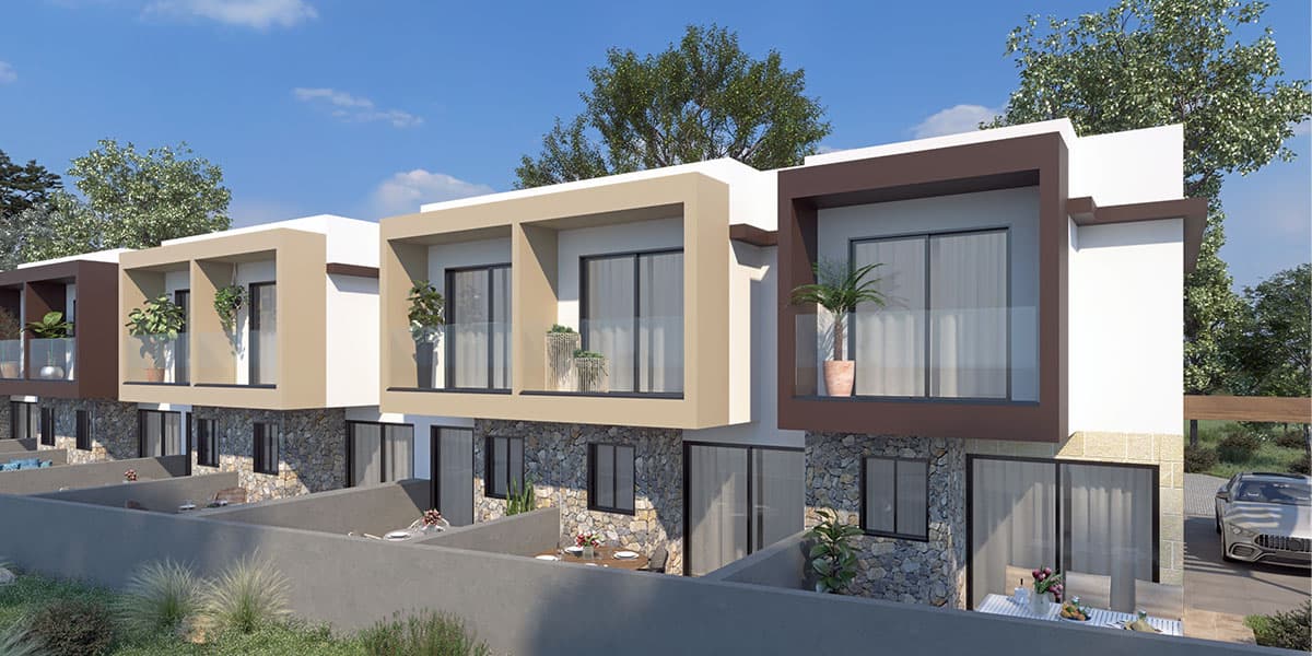 2-bedrooms apartments in Limassol, Cyprus.