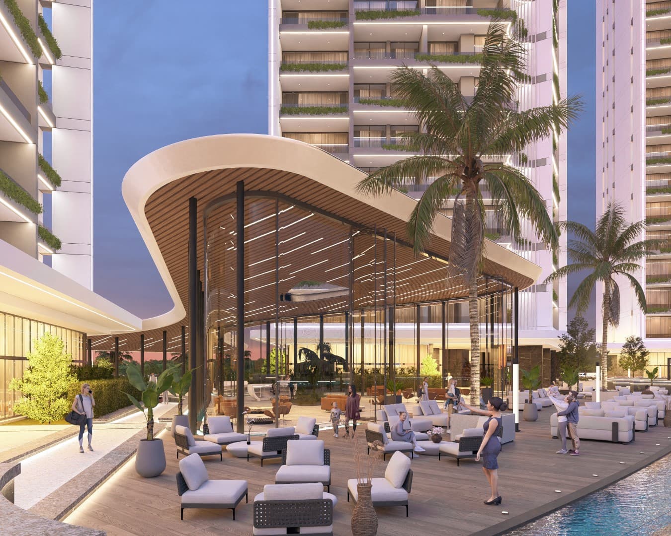 2-bedrooms apartments in Larnaca, Cyprus.