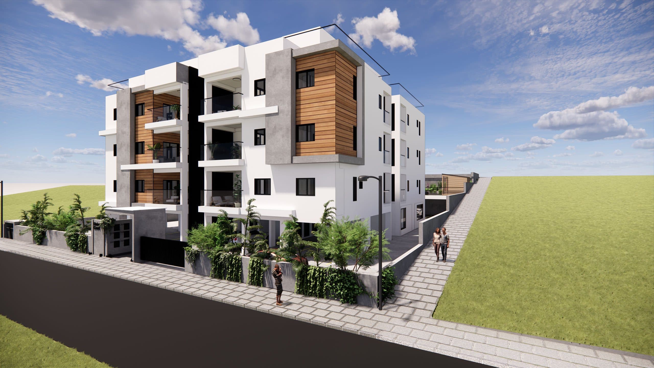 3-bedrooms apartments in Limassol, Cyprus.