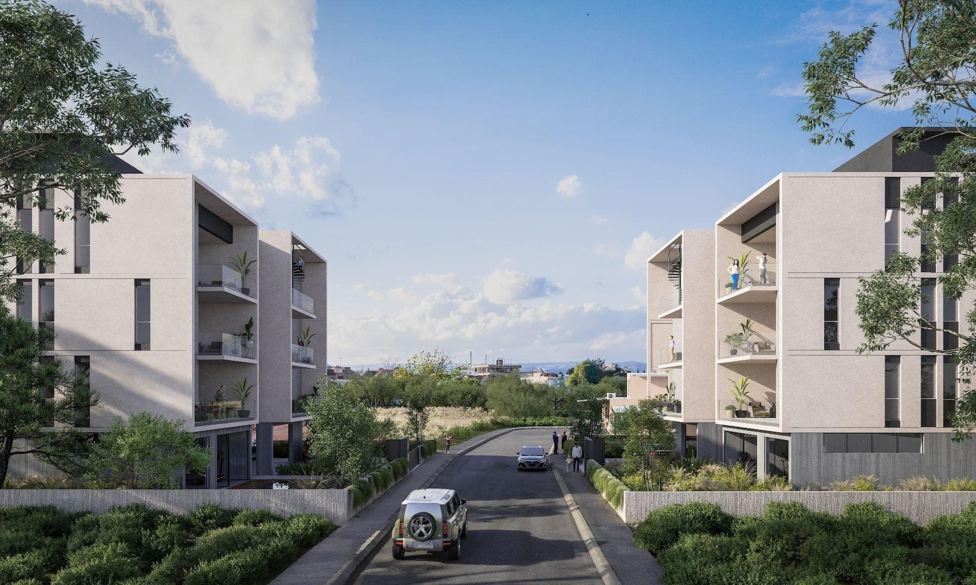 2-bedrooms apartments in Limassol, Cyprus.