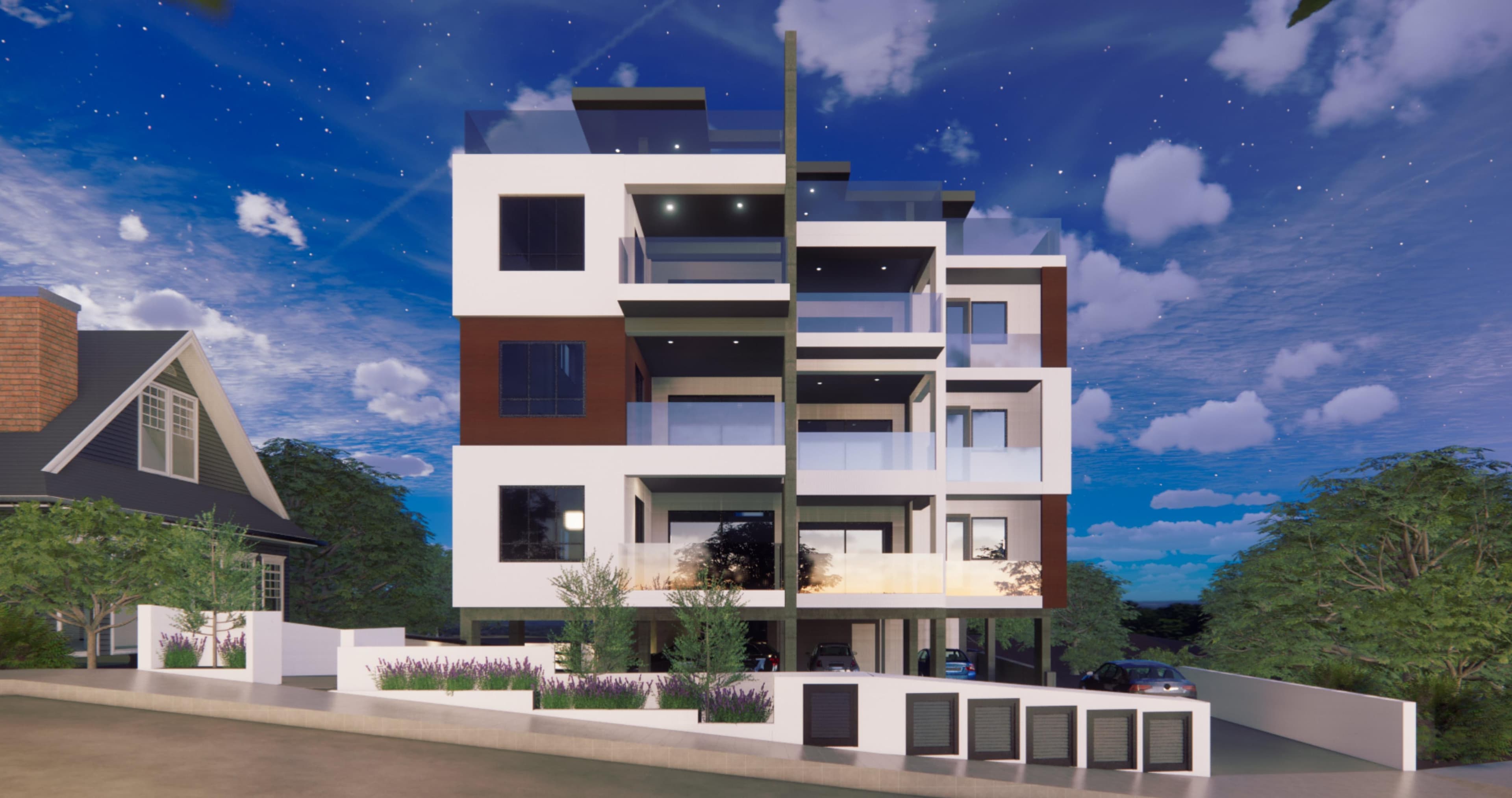 2-bedrooms apartments in Limassol, Cyprus.