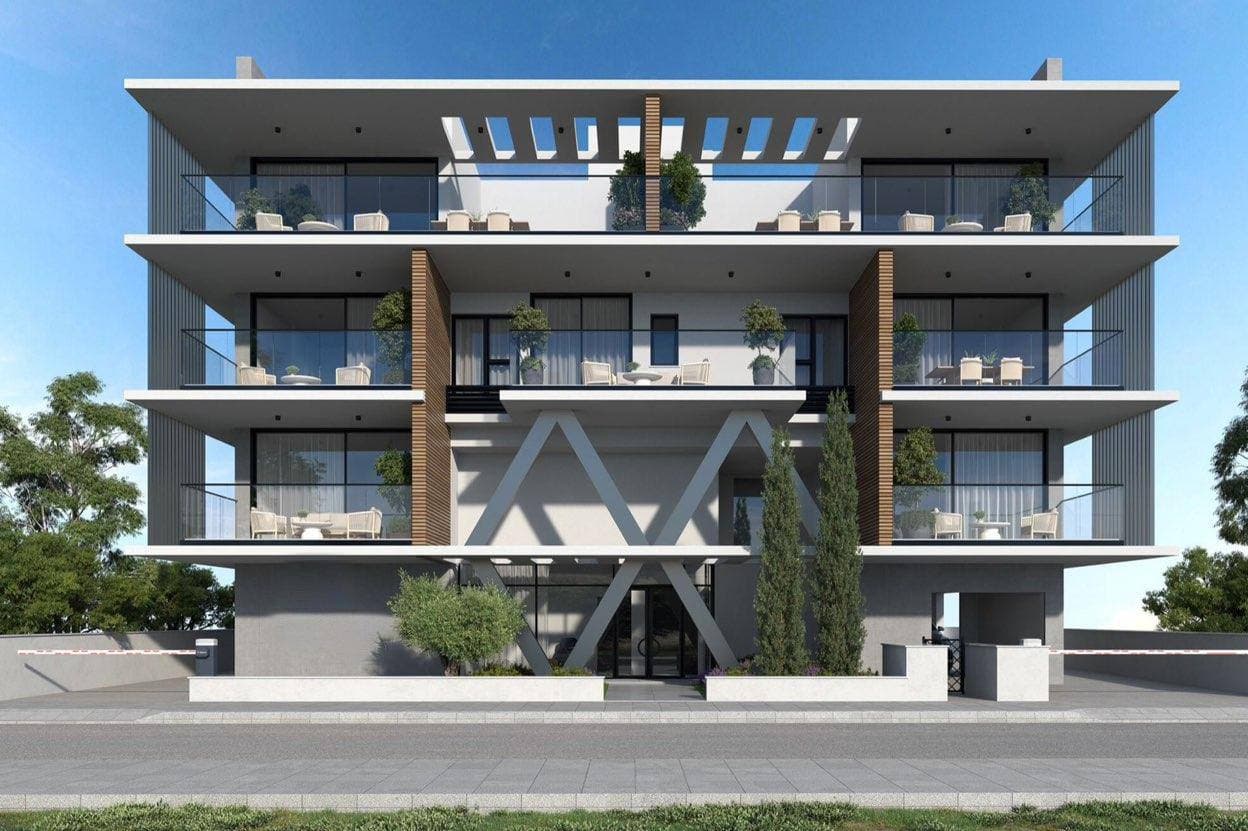 2-bedrooms apartments in Limassol, Cyprus.