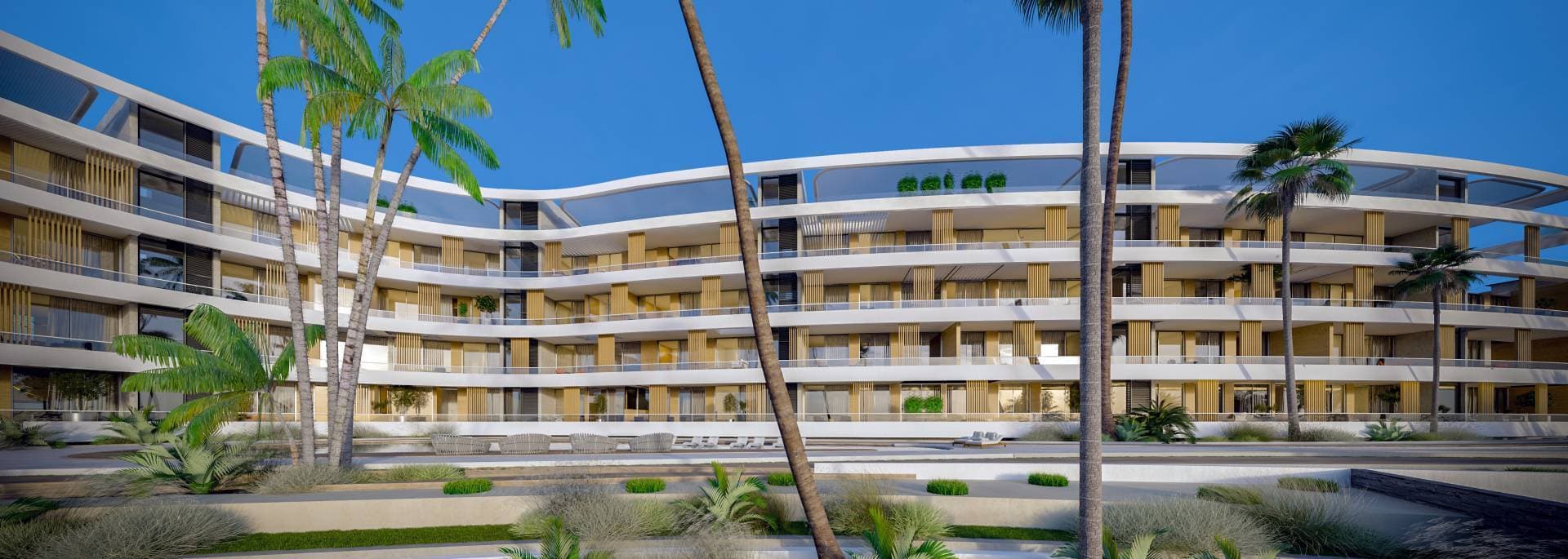 3-bedrooms apartments in Limassol, Cyprus.
