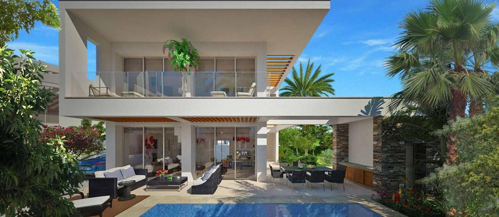 4-bedrooms house in Paphos, Cyprus.