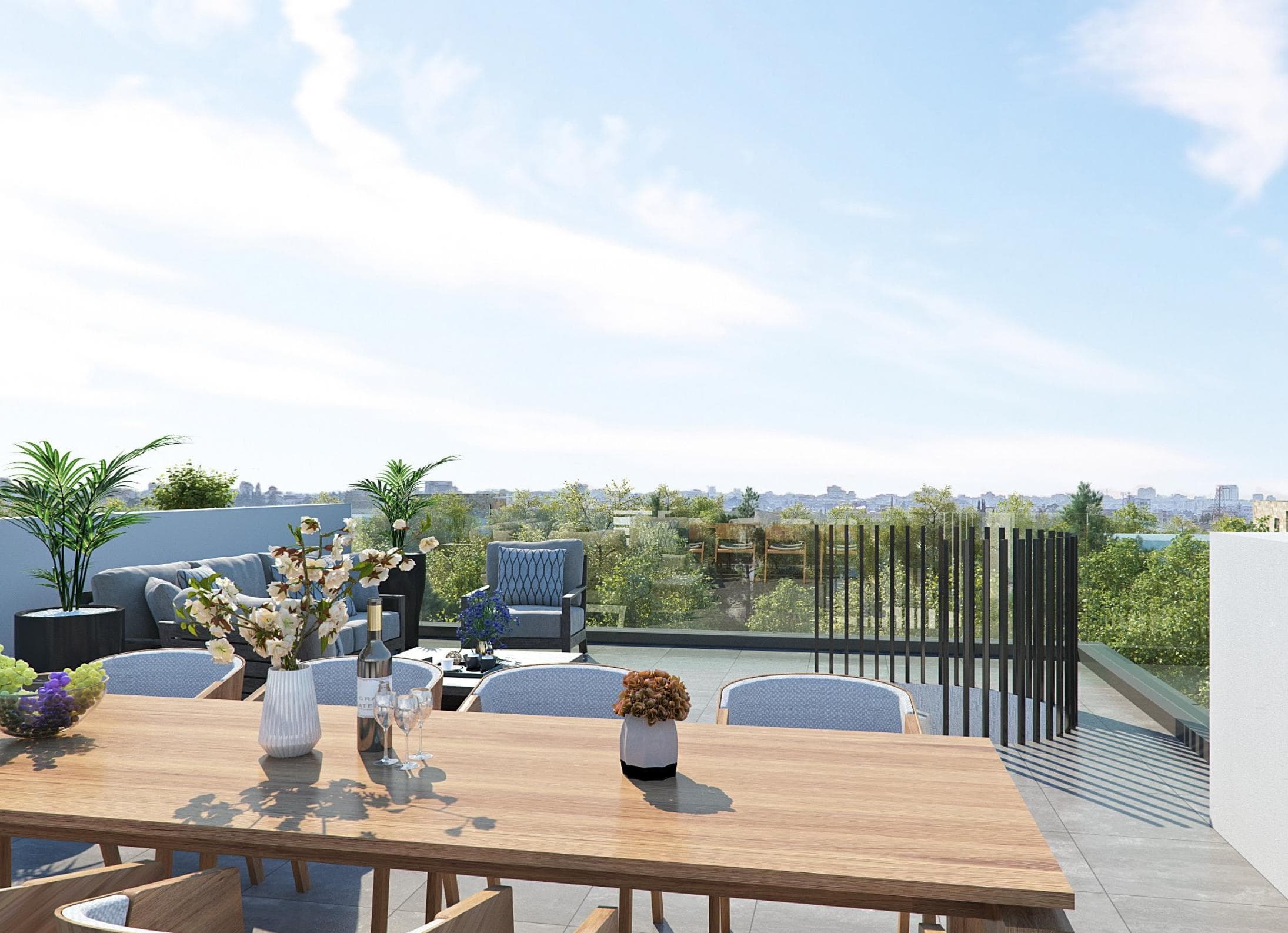 2-bedrooms apartments in Larnaca, Cyprus.