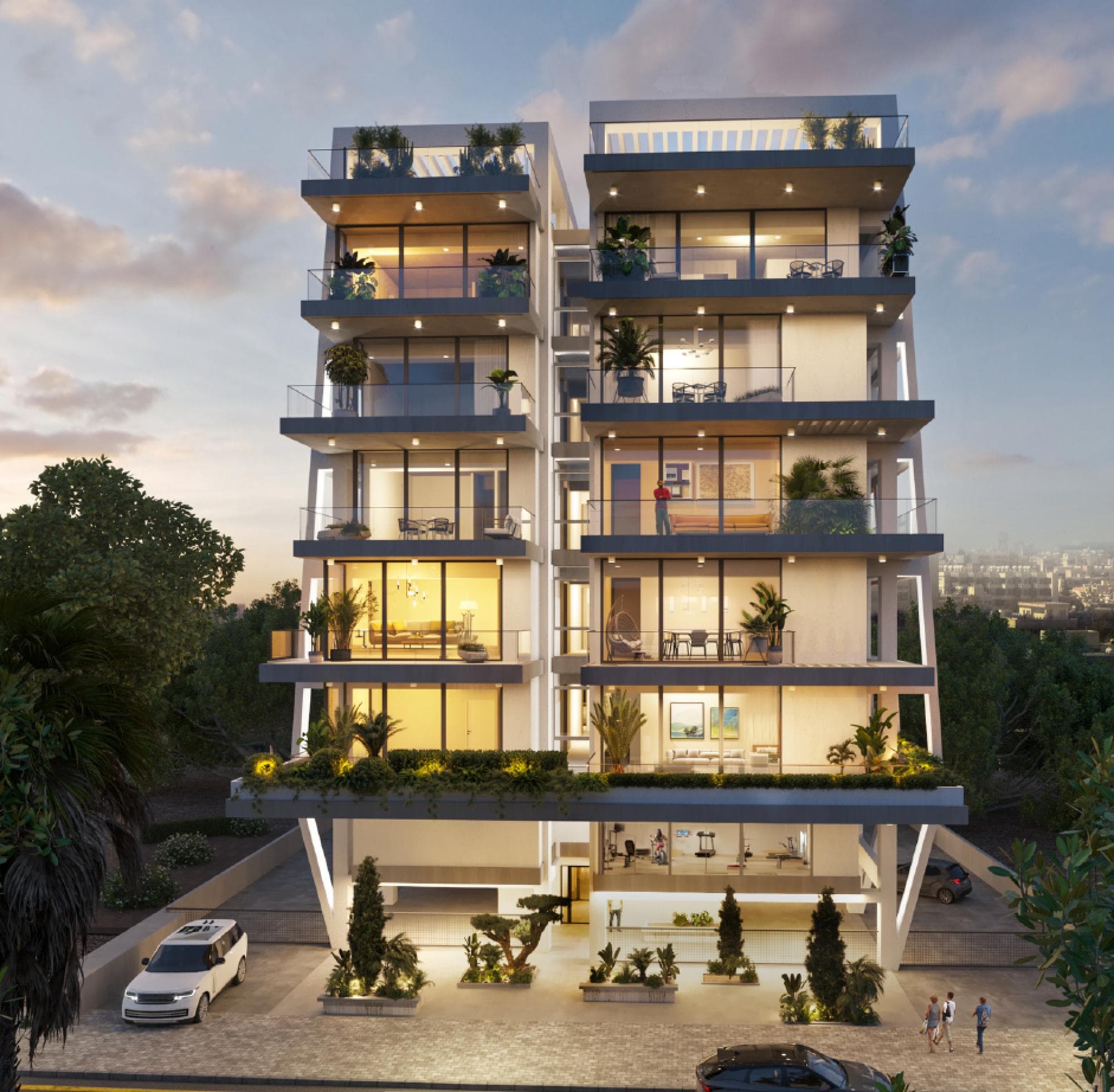 4-bedrooms apartments in Limassol, Cyprus.