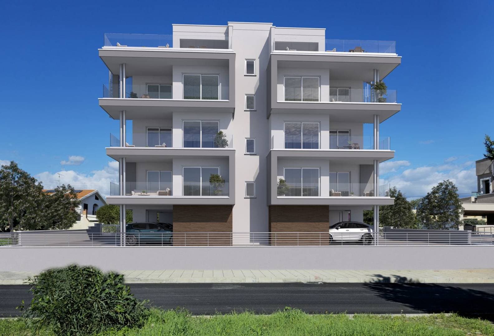 2-bedrooms apartments in Limassol, Cyprus.
