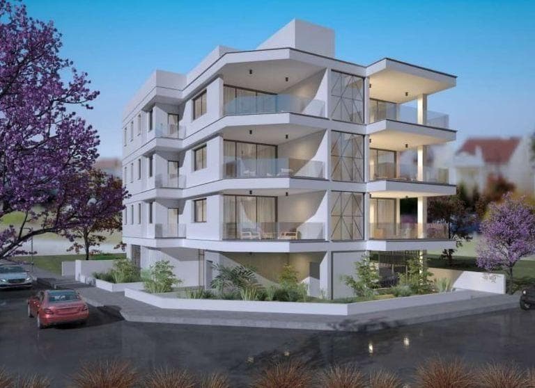 2-bedrooms apartments in Nicosia, Cyprus.