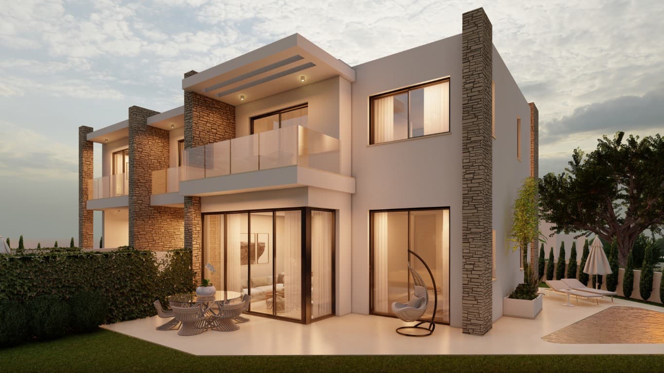 2-bedrooms house in Paphos, Cyprus.