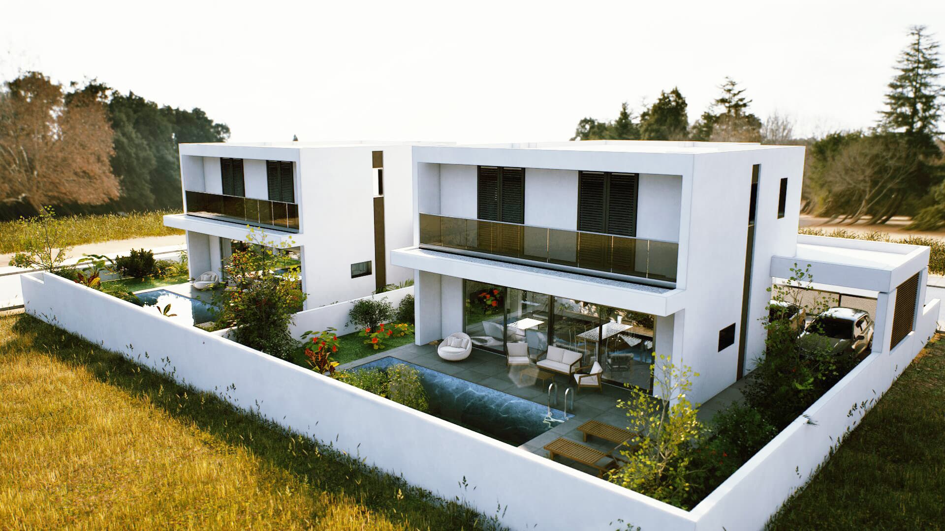 3-bedrooms house in Nicosia, Cyprus.