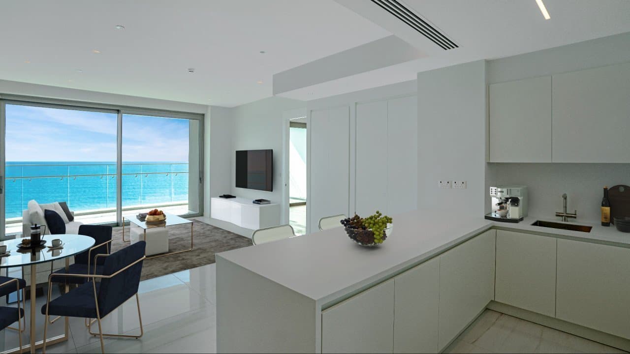 2-bedrooms apartments in Limassol, Cyprus.