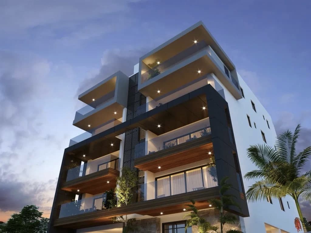 2-bedrooms apartments in Nicosia, Cyprus.