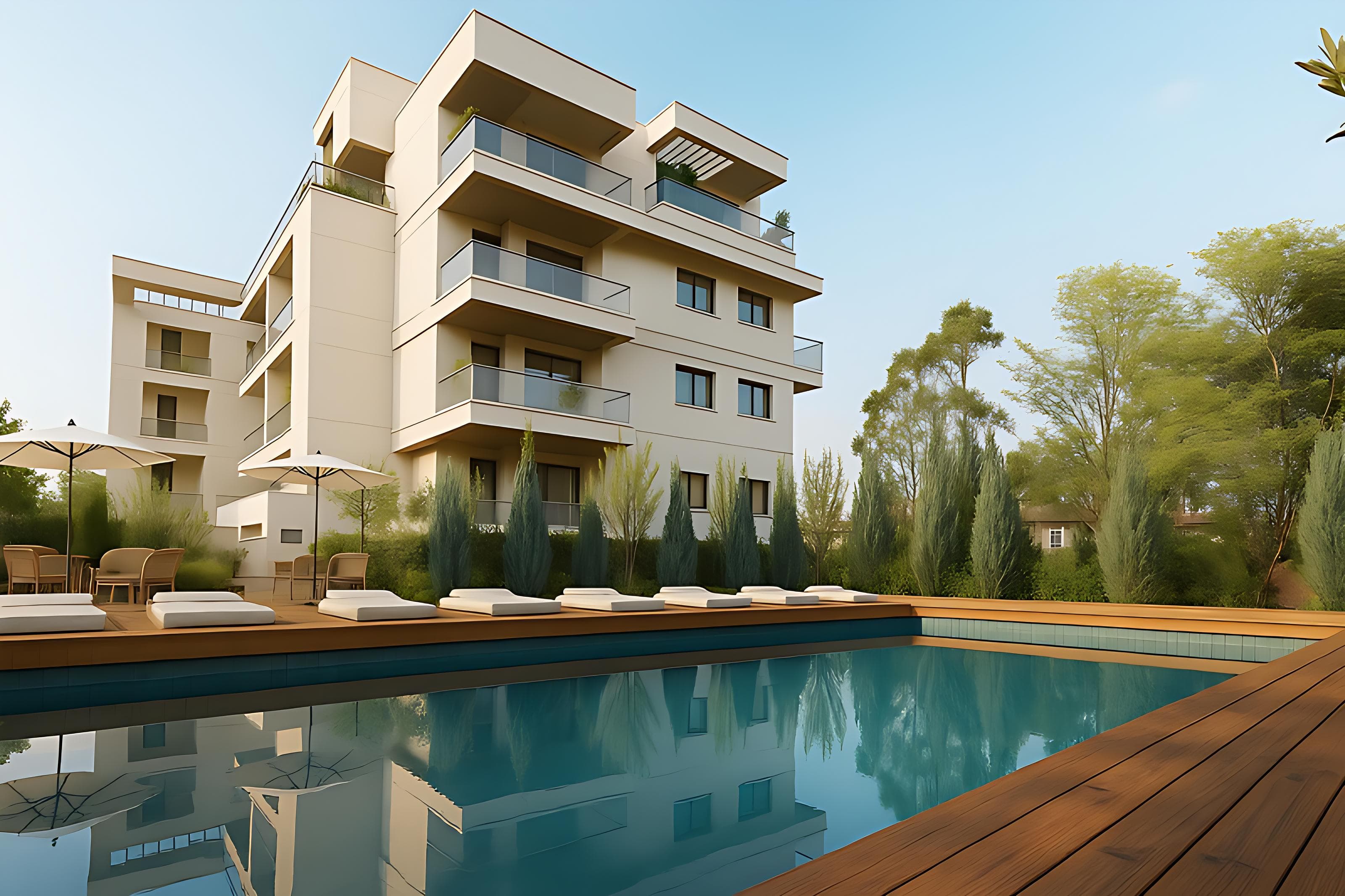 1-bedrooms apartments in Limassol, Cyprus.