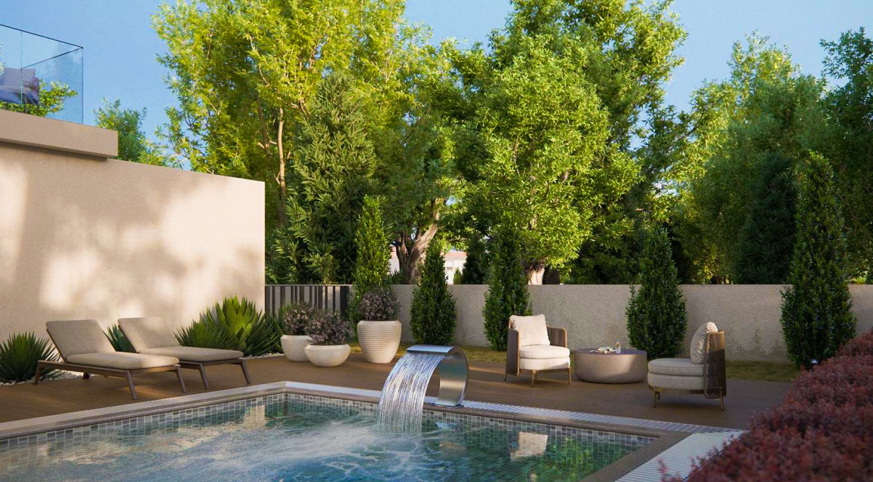 2-bedrooms apartments in Limassol, Cyprus.