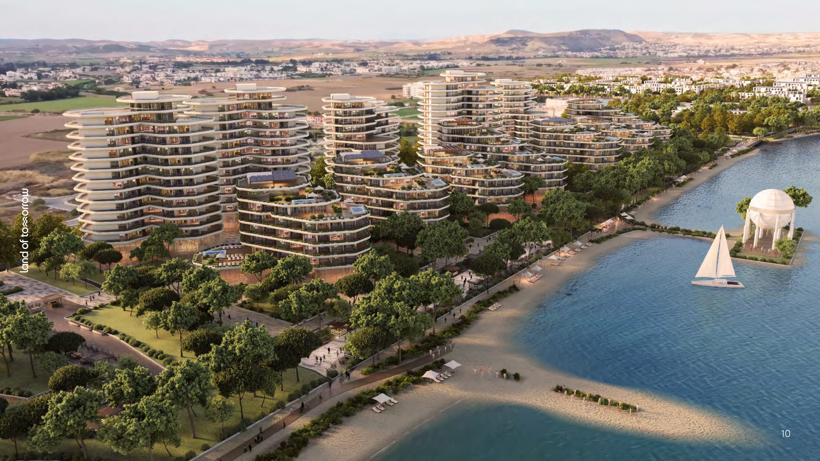 3-bedrooms apartments in Larnaca, Cyprus.