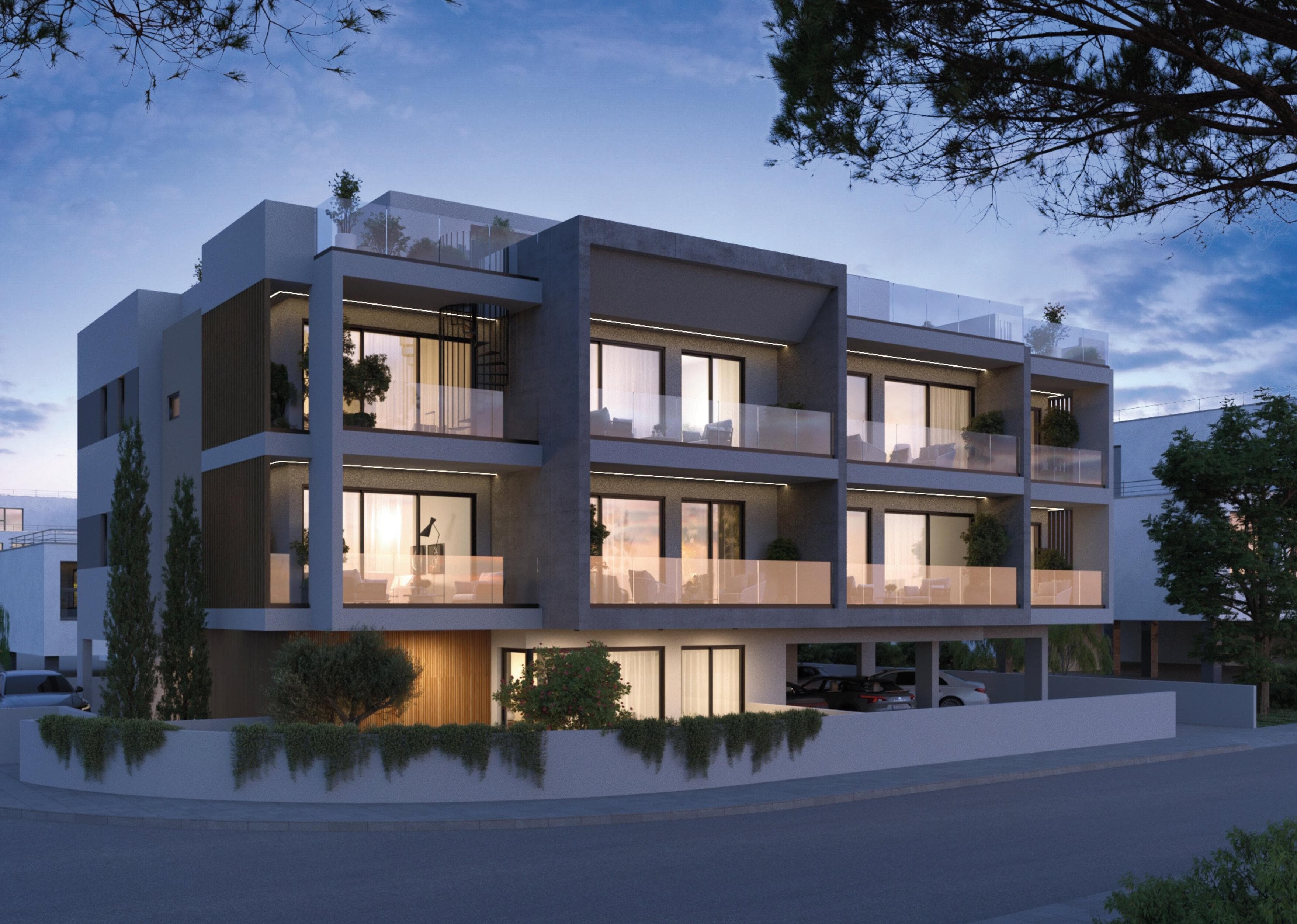 1-bedrooms apartments in Larnaca, Cyprus.