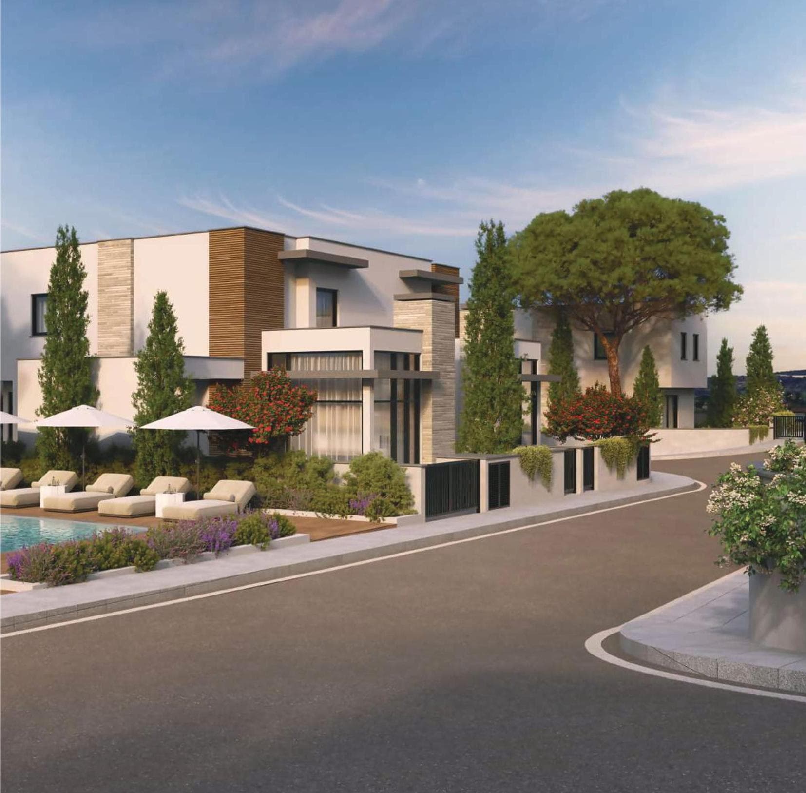 3-bedrooms house in Limassol, Cyprus.