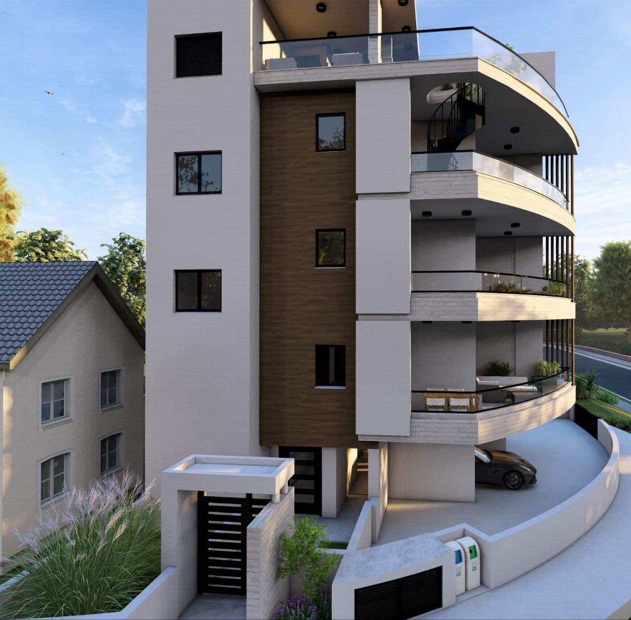 2-bedrooms apartments in Limassol, Cyprus.