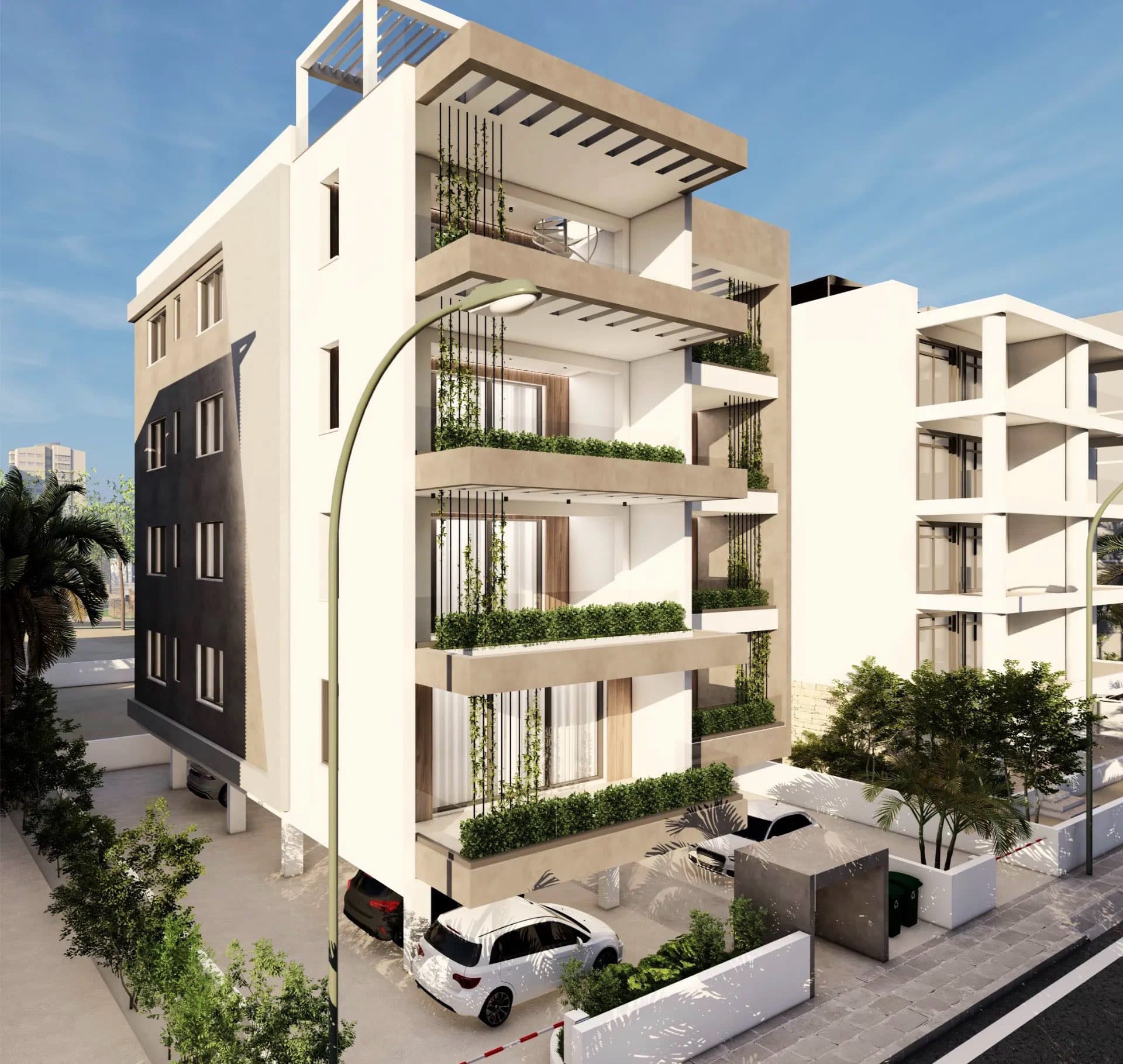 3-bedrooms apartments in Limassol, Cyprus.