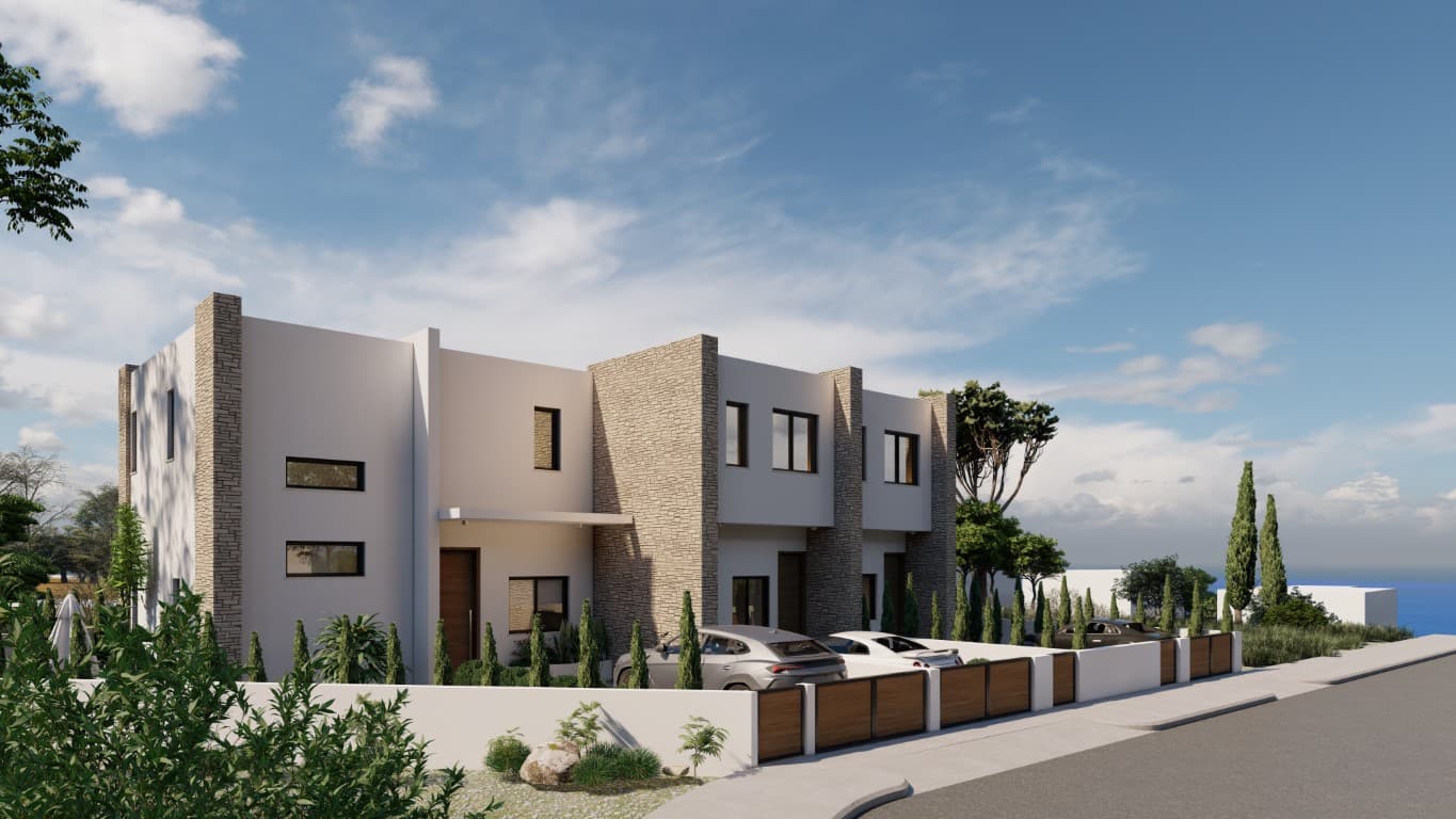 2-bedrooms house in Paphos, Cyprus.