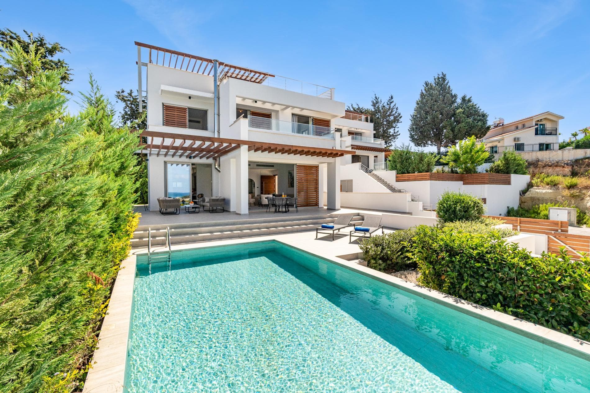 3-bedrooms house in Paphos, Cyprus.