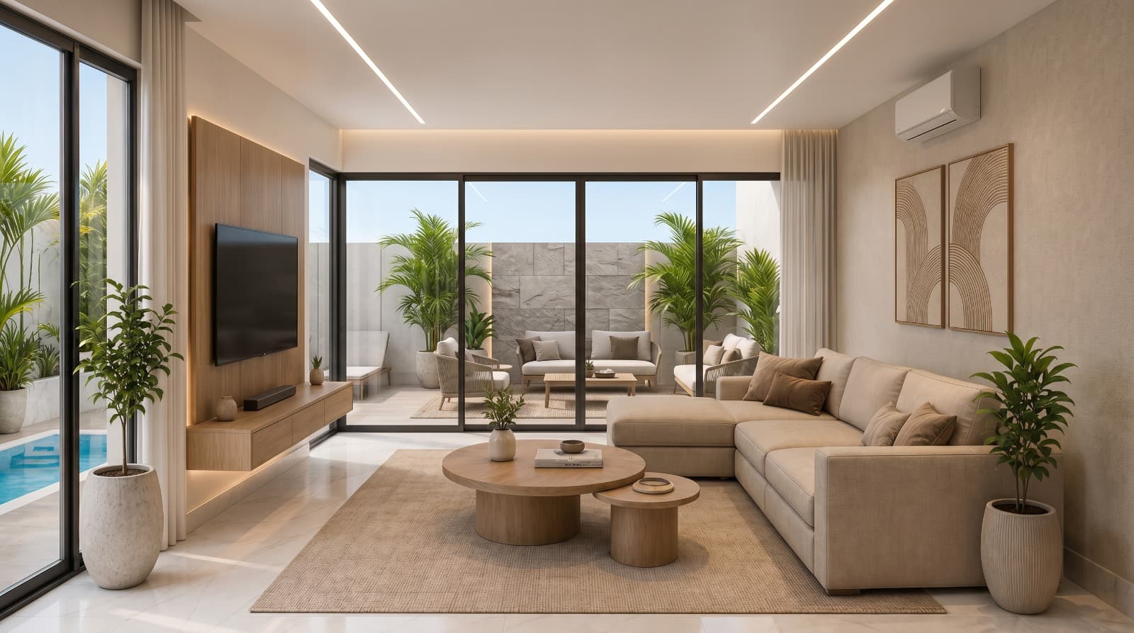 1-bedrooms apartments in Paphos, Cyprus.