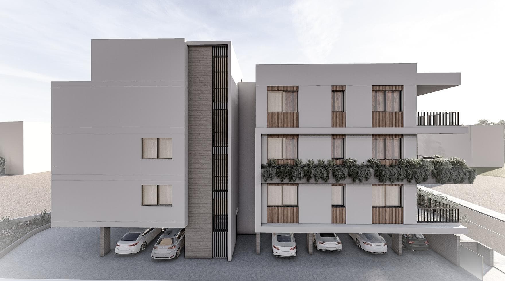 2-bedrooms apartments in Limassol, Cyprus.