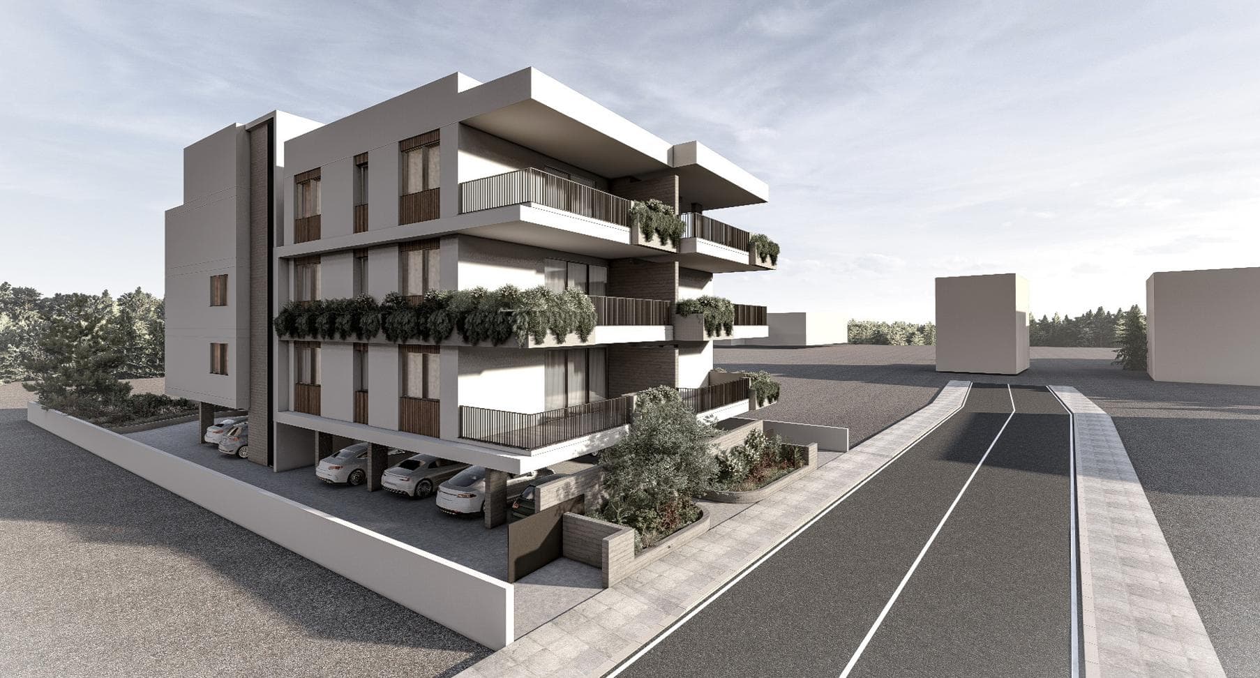 2-bedrooms apartments in Limassol, Cyprus.