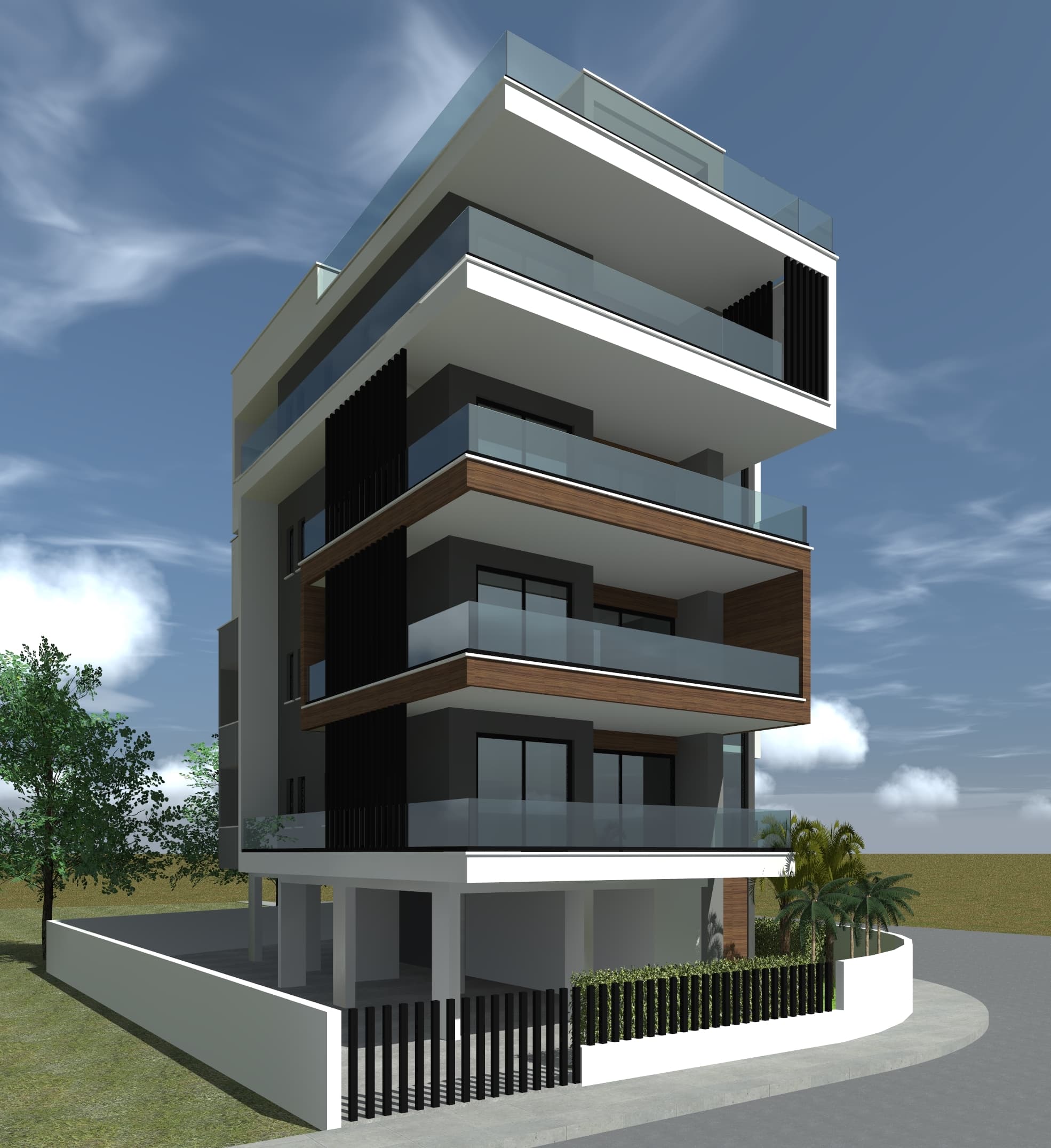 2-bedrooms apartments in Limassol, Cyprus.