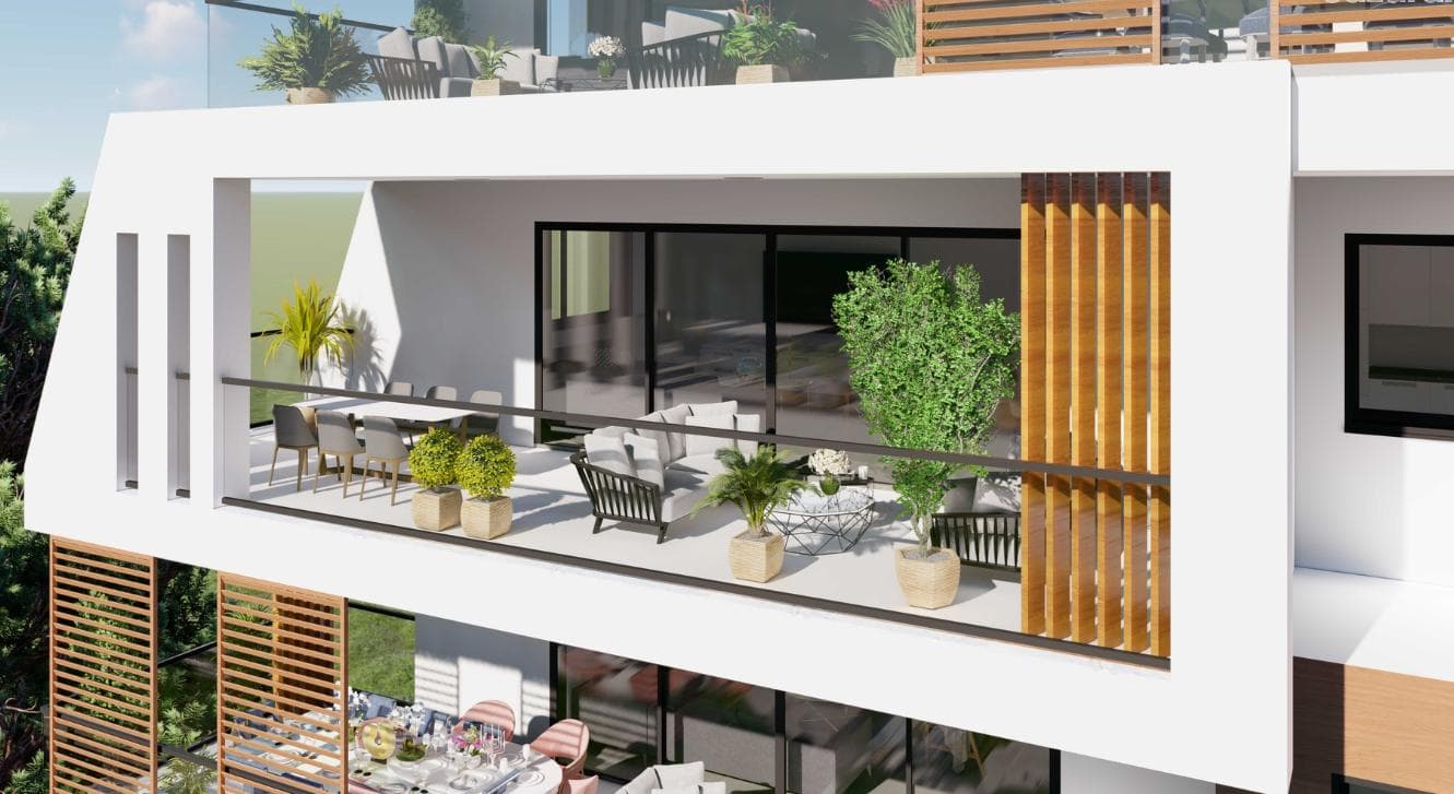 3-bedrooms apartments in Nicosia, Cyprus.