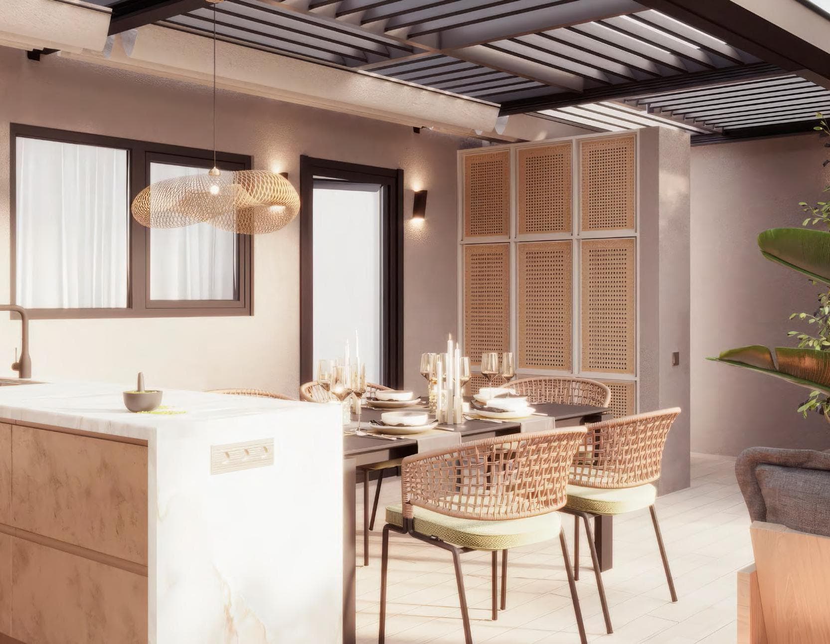 2-bedrooms apartments in Limassol, Cyprus.