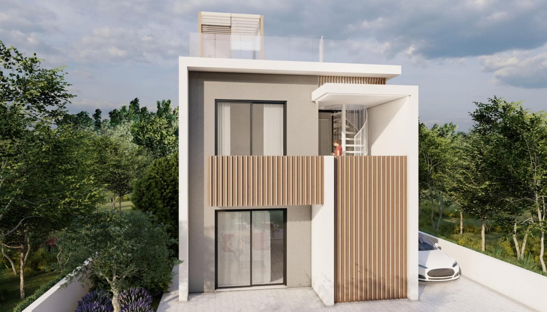3-bedrooms house in Paphos, Cyprus.