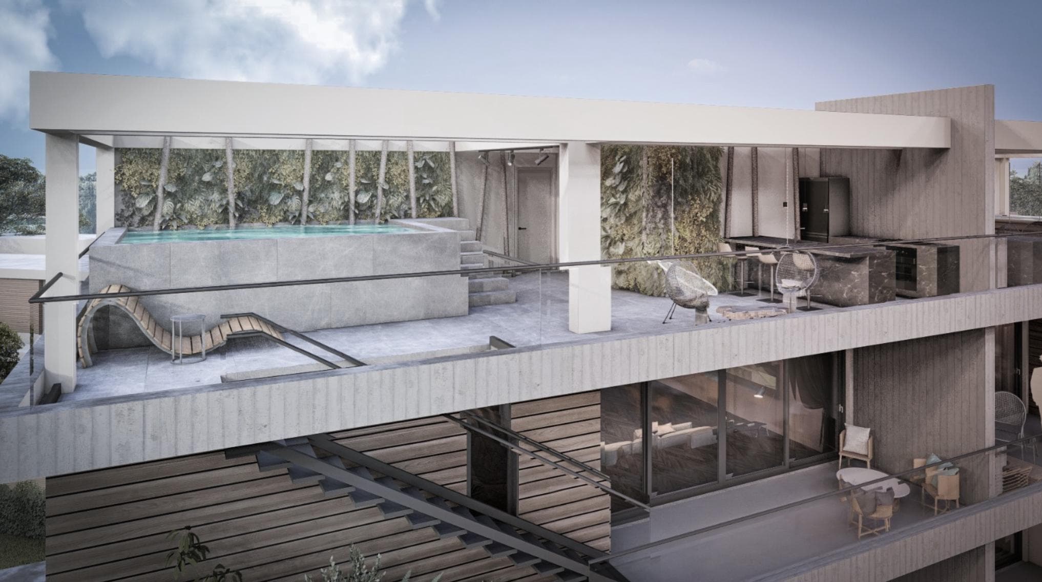 3-bedrooms apartments in Limassol, Cyprus.