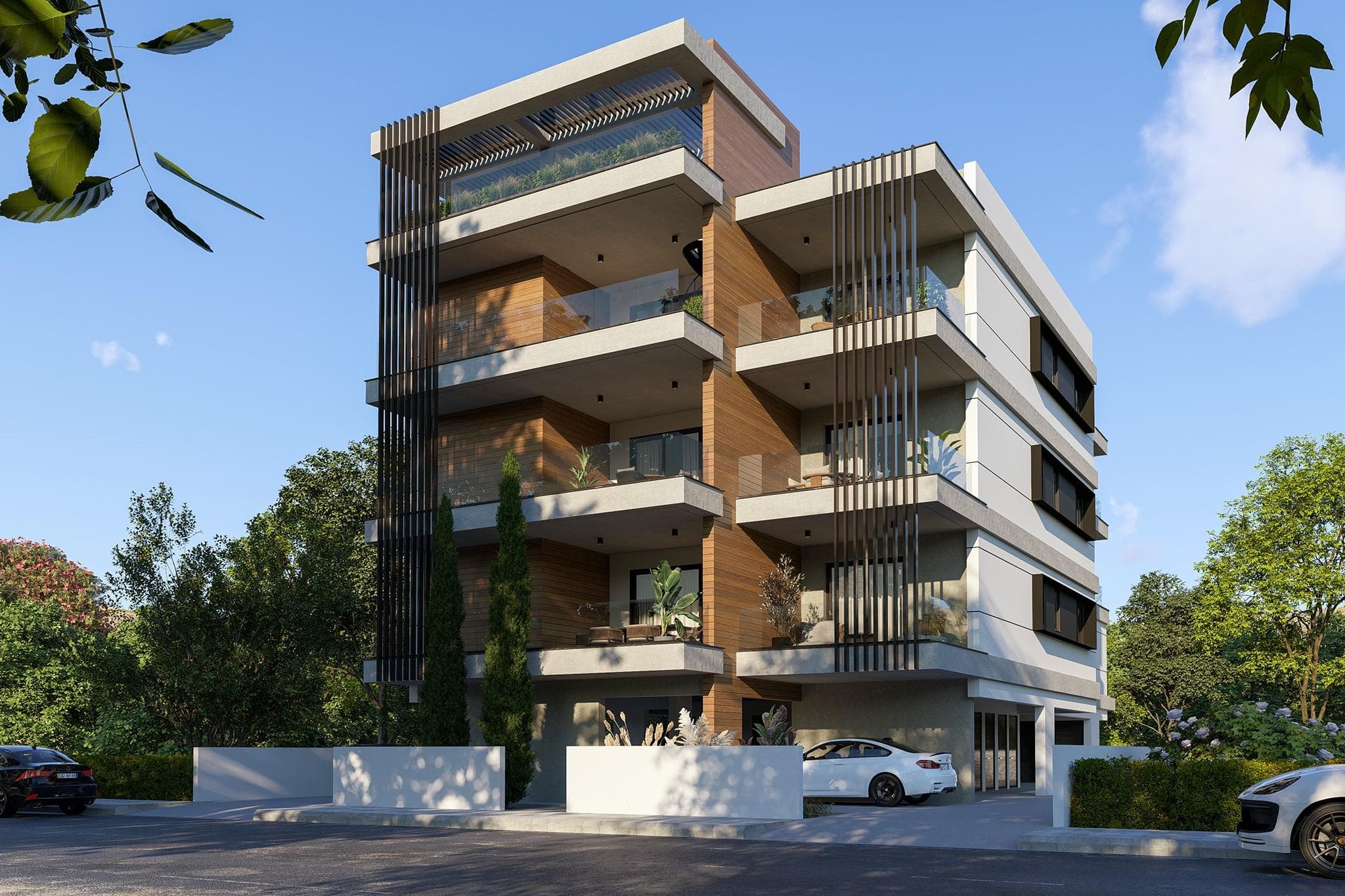 2-bedrooms apartments in Nicosia, Cyprus.
