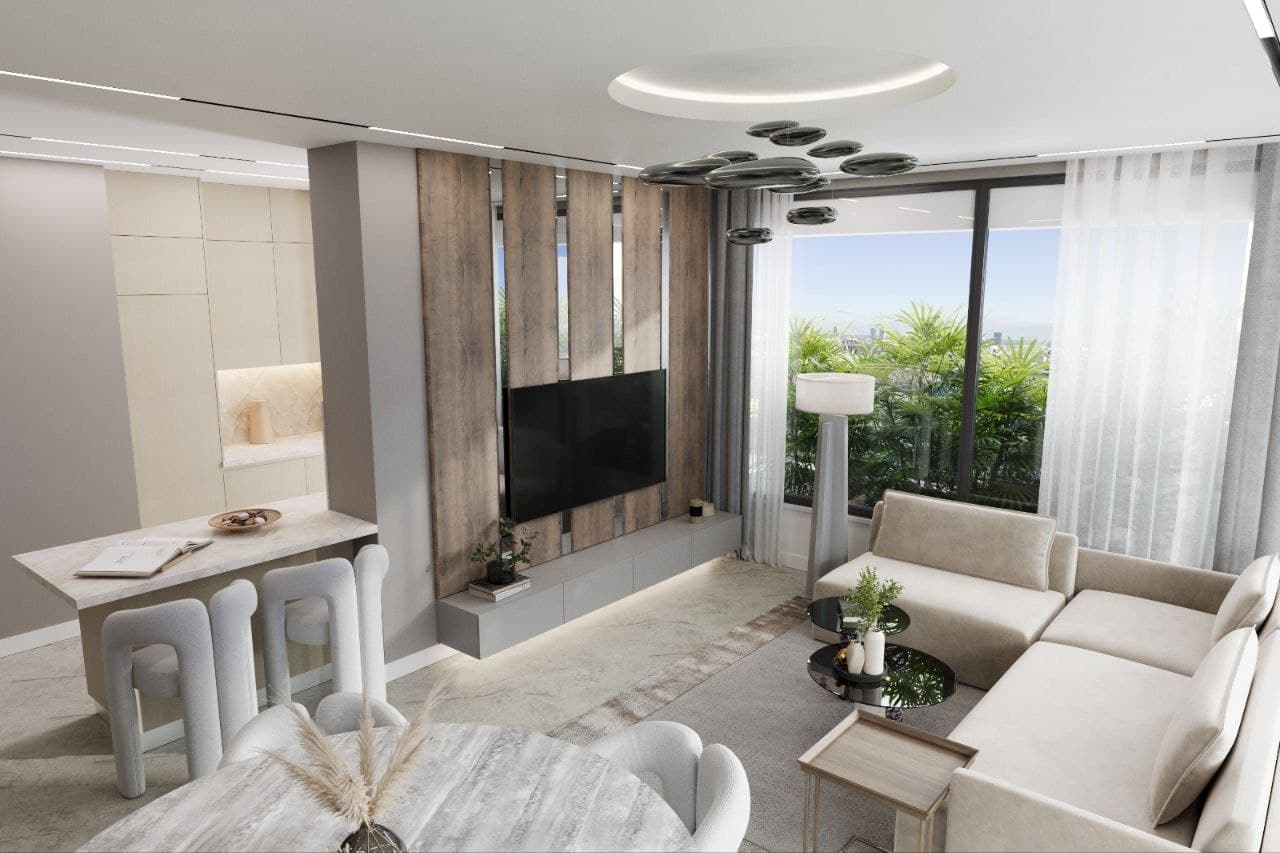 2-bedrooms apartments in Limassol, Cyprus.