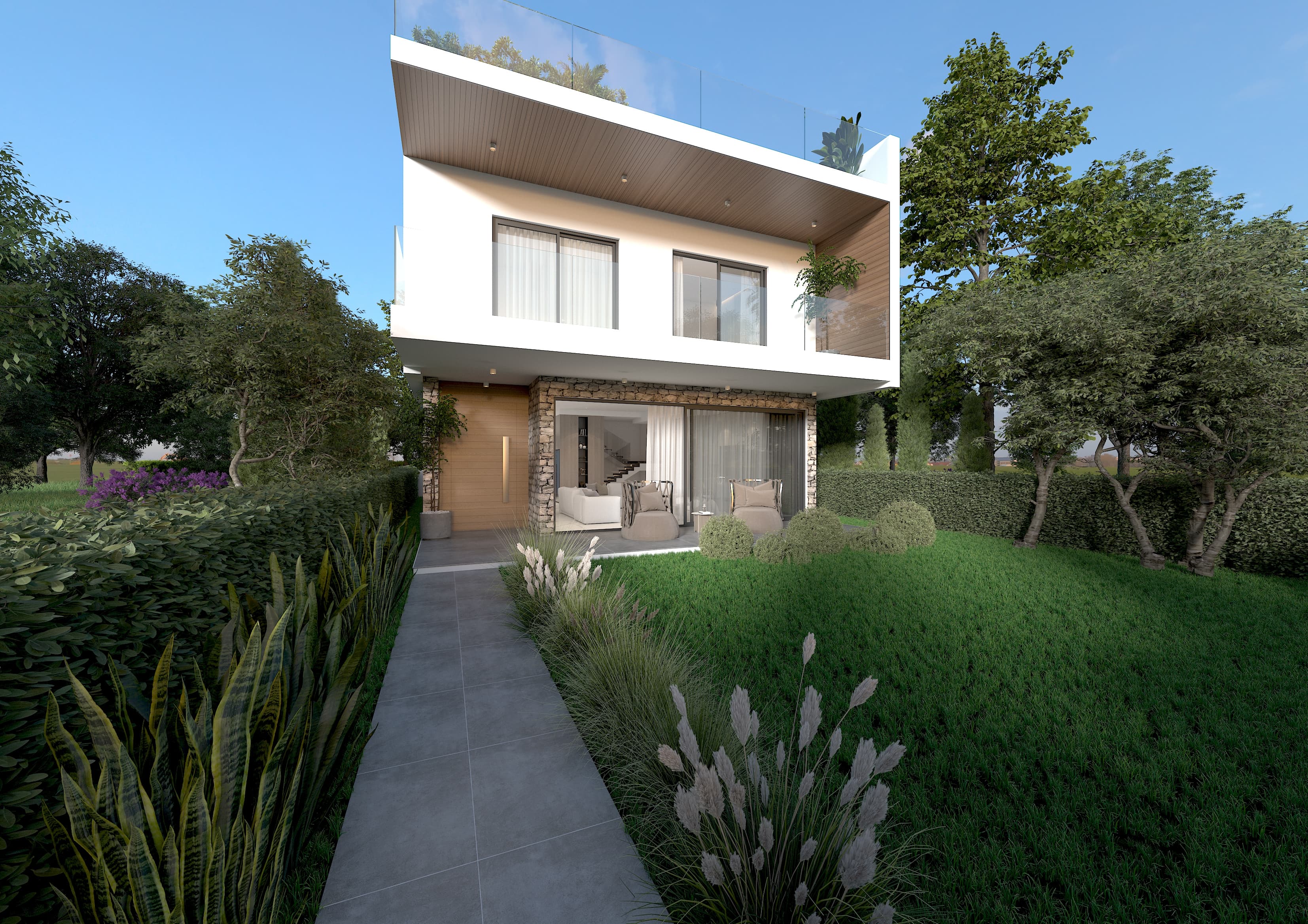 3-bedrooms house in Paphos, Cyprus.