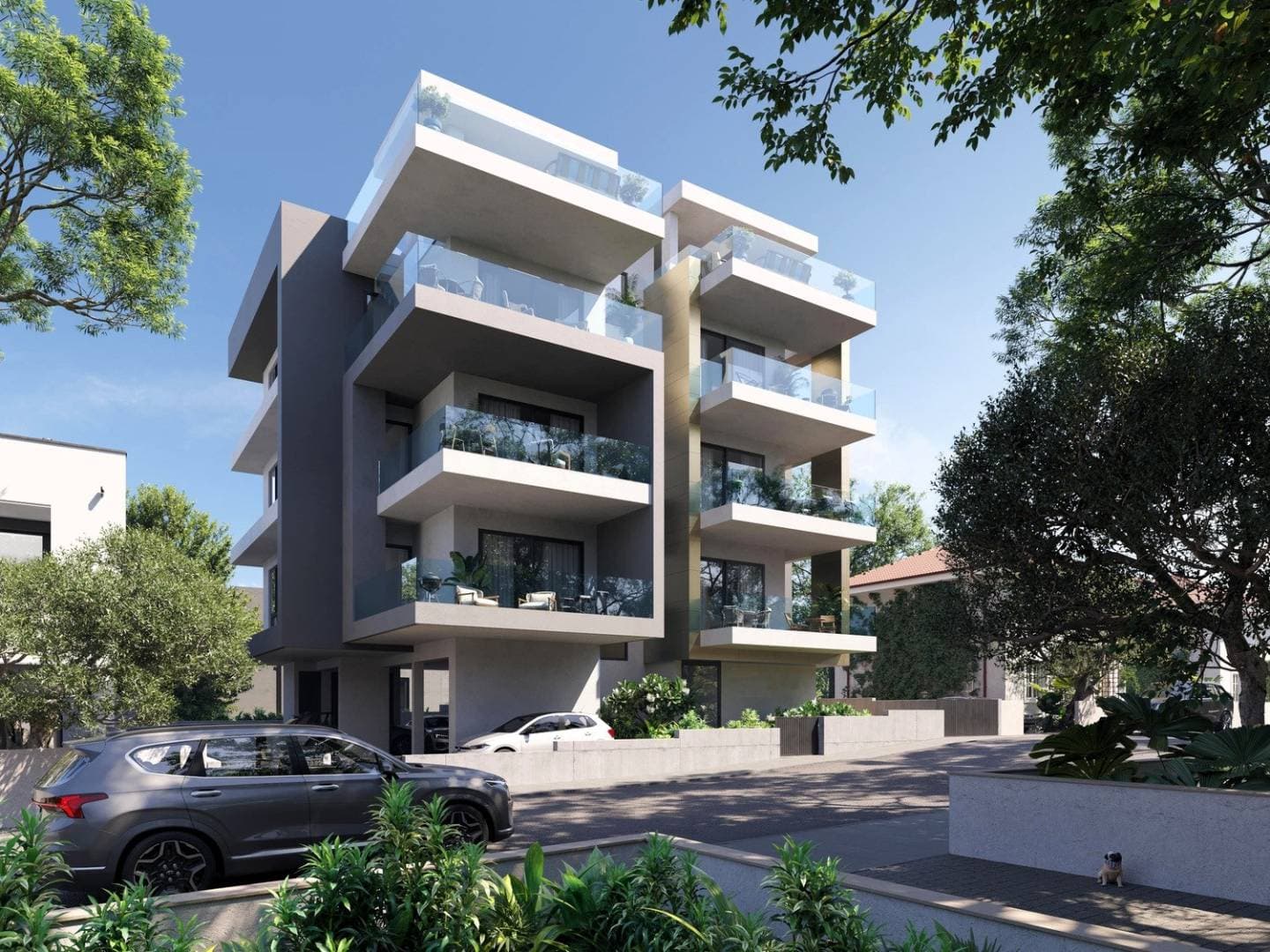 2-bedrooms apartments in Limassol, Cyprus.