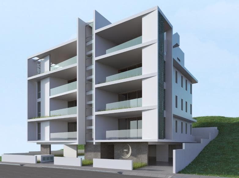 2-bedrooms apartments in Nicosia, Cyprus.