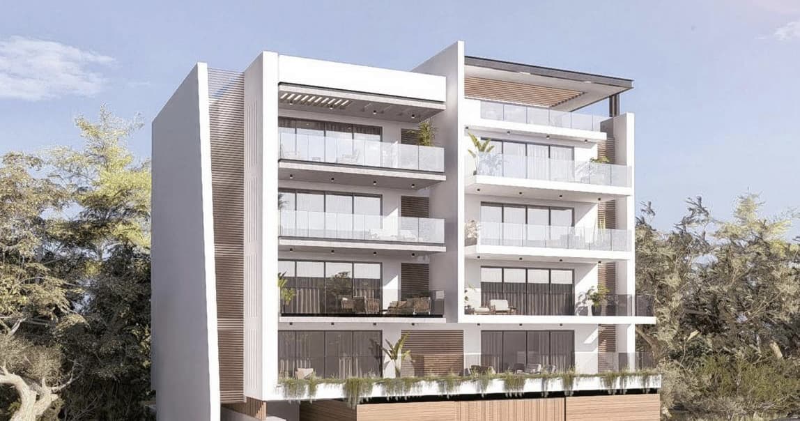 2-bedrooms apartments in Larnaca, Cyprus.