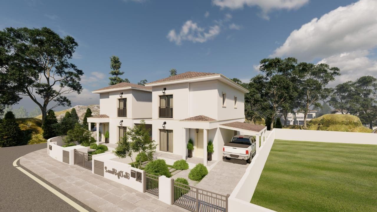 3-bedrooms house in Paphos, Cyprus.