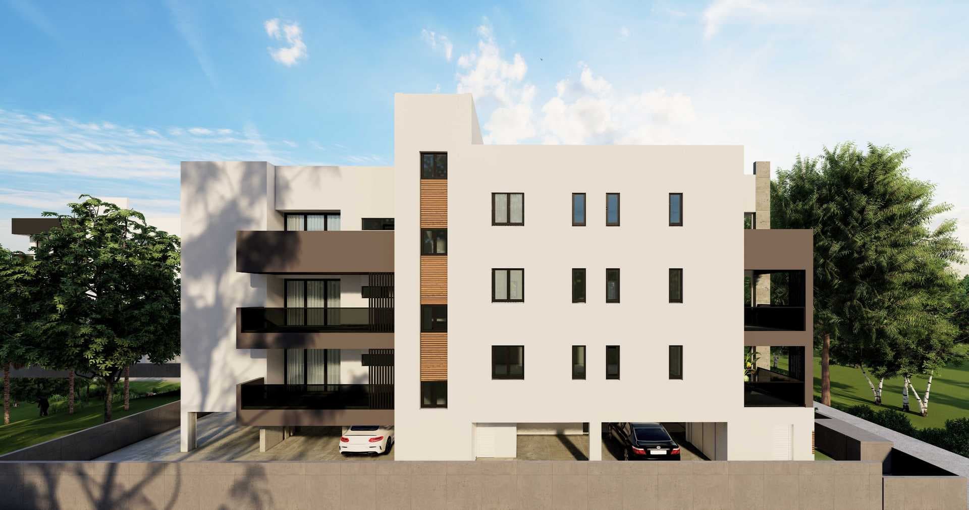 2-bedrooms apartments in Nicosia, Cyprus.