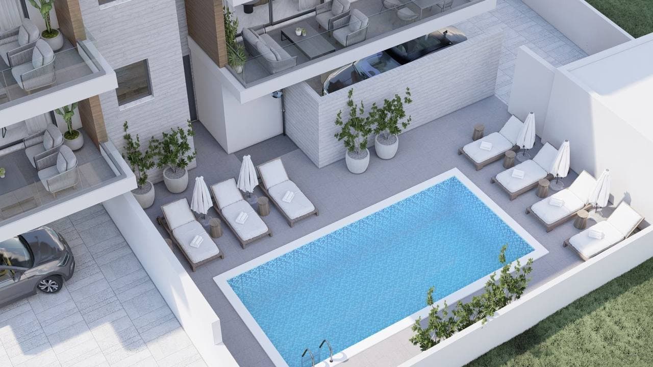 2-bedrooms apartments in Paphos, Cyprus.