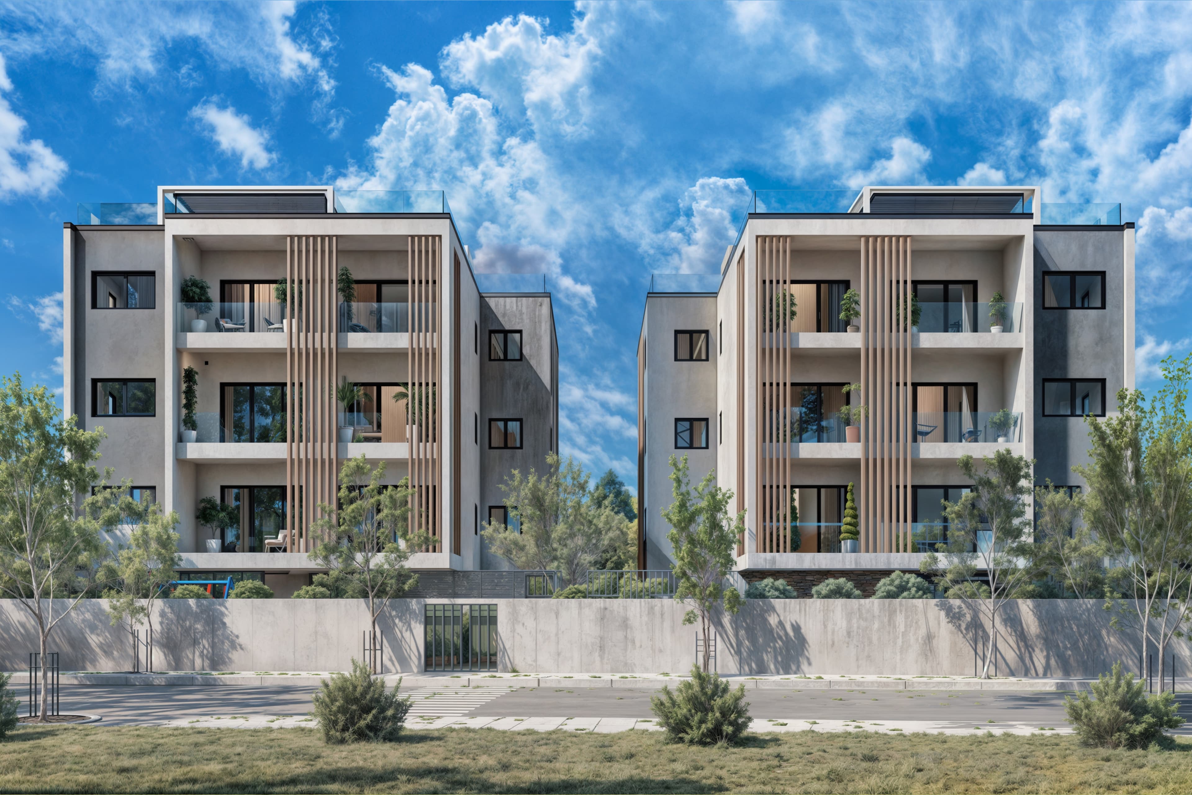 2-bedrooms apartments in Paphos, Cyprus.