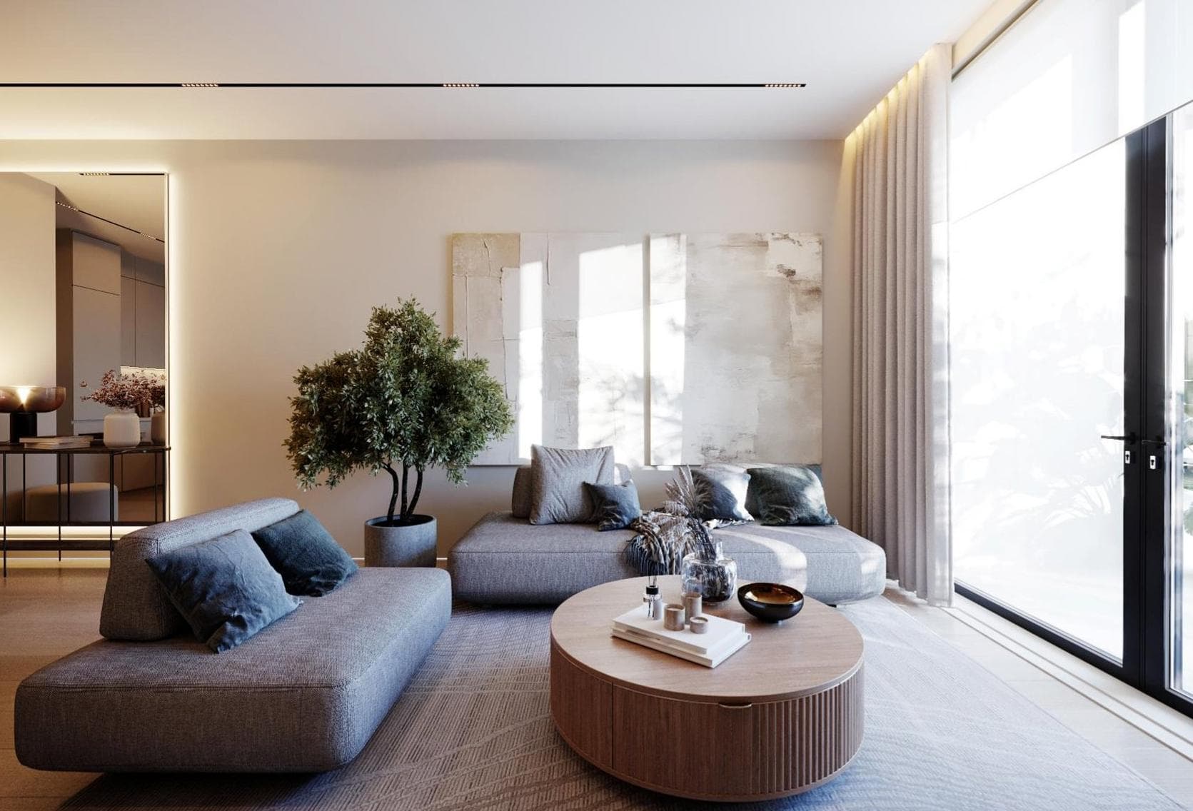 2-bedrooms apartments in Larnaca, Cyprus.