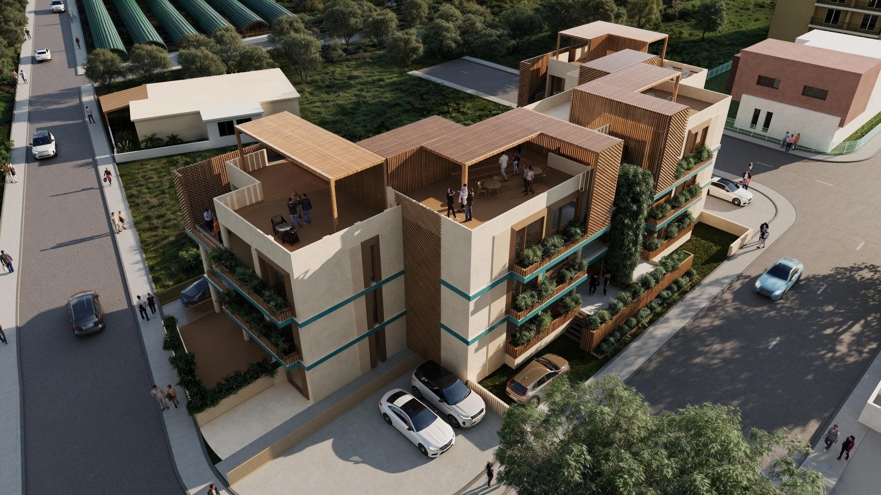 2-bedrooms apartments in Paphos, Cyprus.