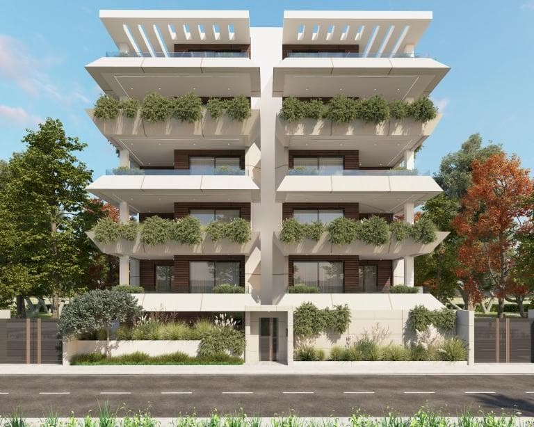 2-bedrooms apartments in Paphos, Cyprus.