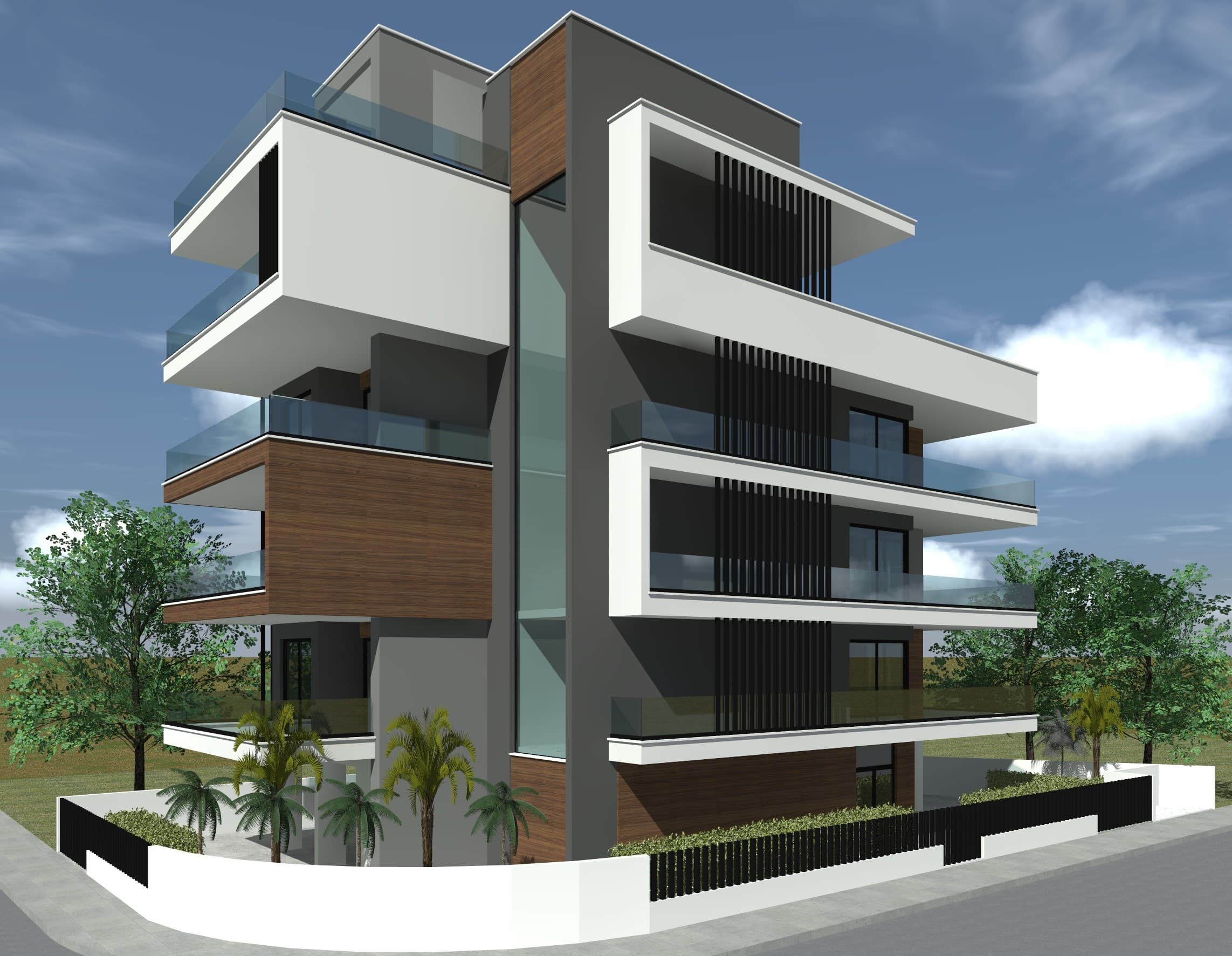2-bedrooms apartments in Limassol, Cyprus.