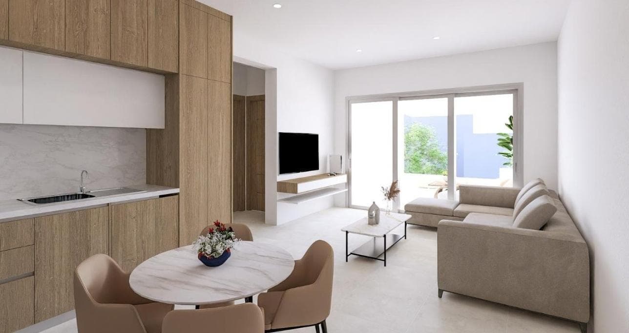 2-bedrooms apartments in Nicosia, Cyprus.