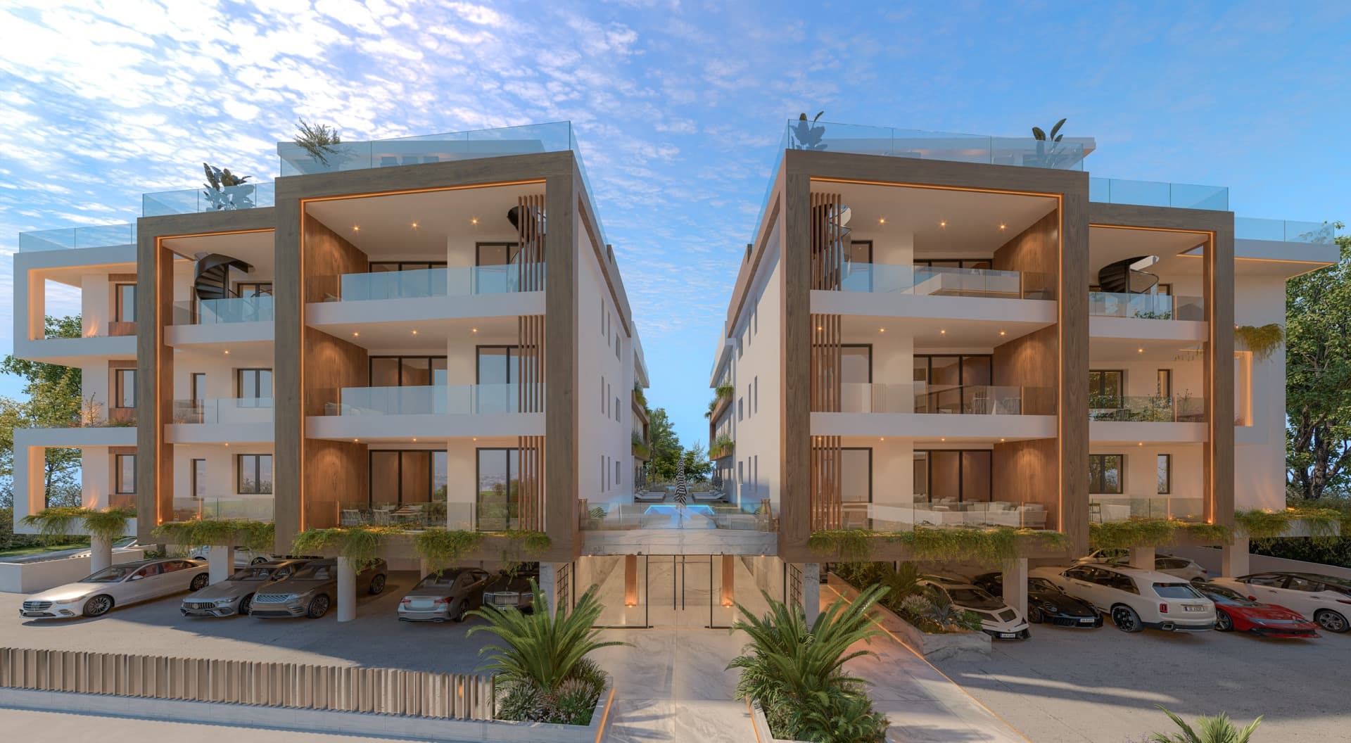 2-bedrooms apartments in Larnaca, Cyprus.